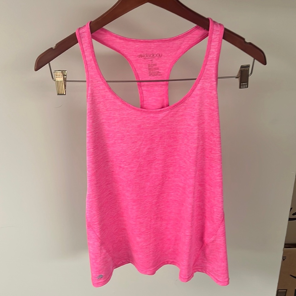Ideology S small tank top sleeve less Pink hundred percent polyester